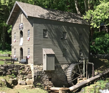 After Restoration of Historic Beck's Mill Gristmill in Salem Indiana